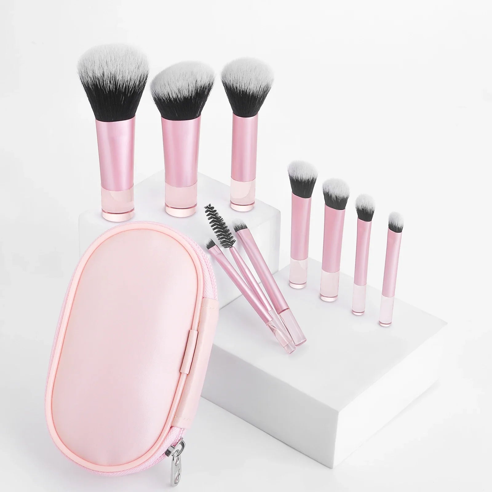 10pcs Makeup Travel Brush Set