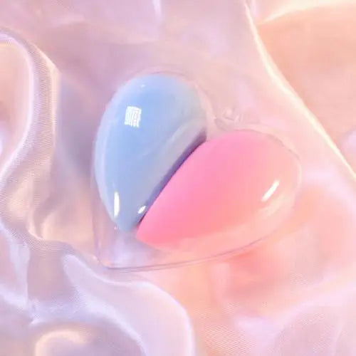 Love heart makeup sponge/blender set