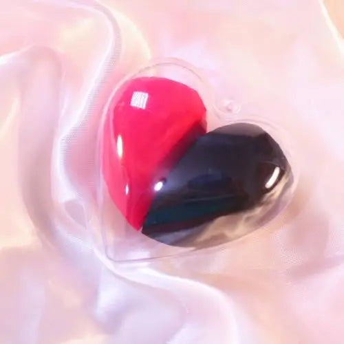 Love heart makeup sponge/blender set