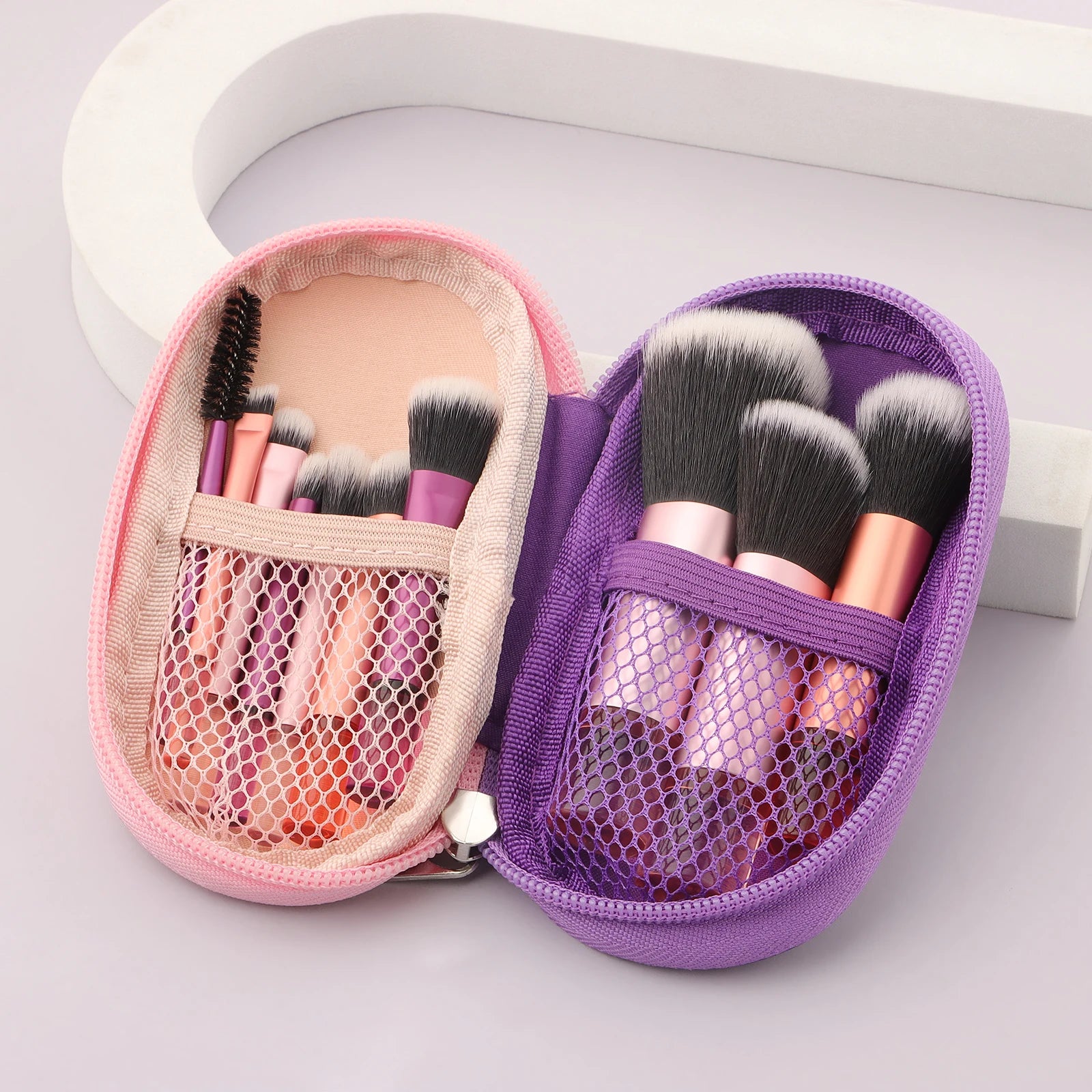 10pcs Makeup Travel Brush Set
