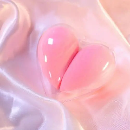 Love heart makeup sponge/blender set