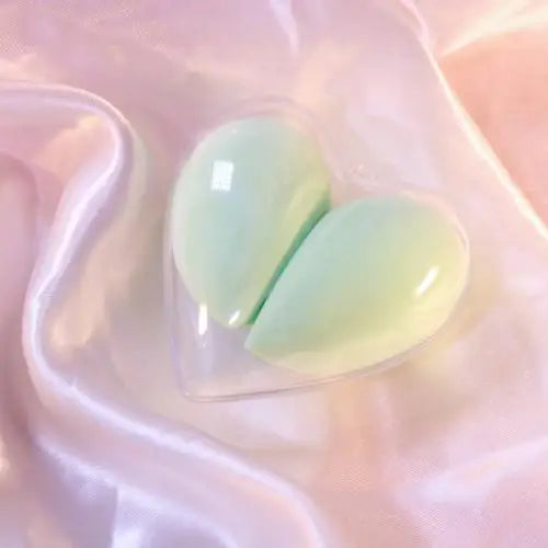 Love heart makeup sponge/blender set