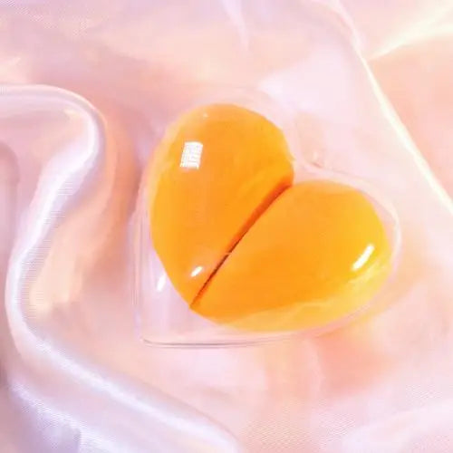 Love heart makeup sponge/blender set